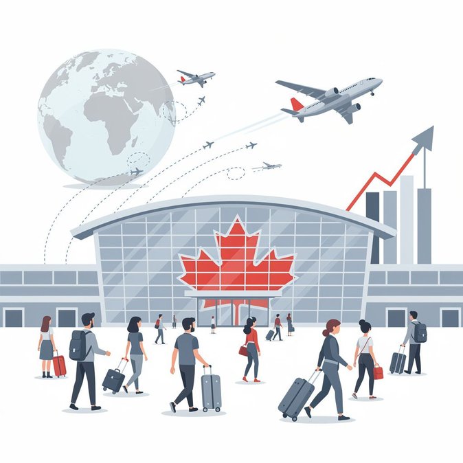 Canada Records 5.3 Million International Arrivals in September, Signalling Strong Rebound in Cross-Border Travel