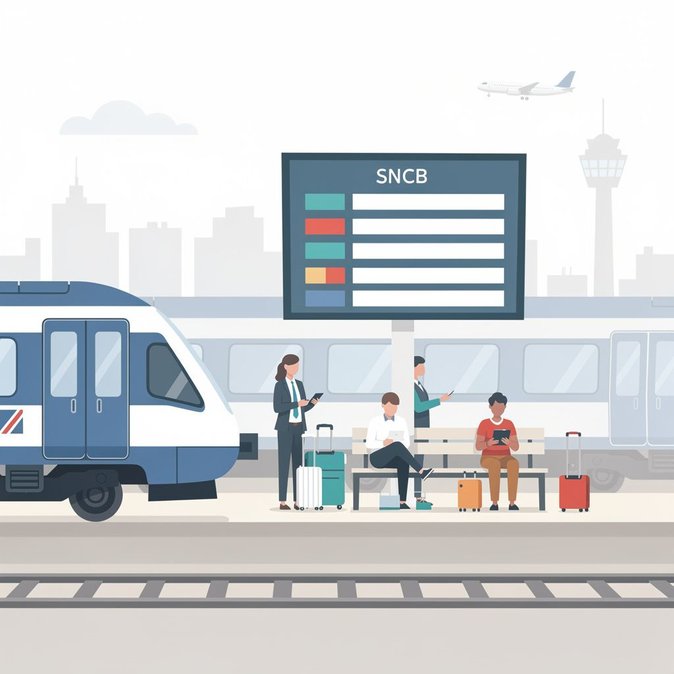 Belgian Rail Operator Releases Reduced Timetable for 11–12 October as Industrial Action Continues
