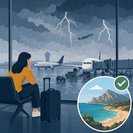 Severe Storms in Northern Italy Cause Flight Delays to Sardinia