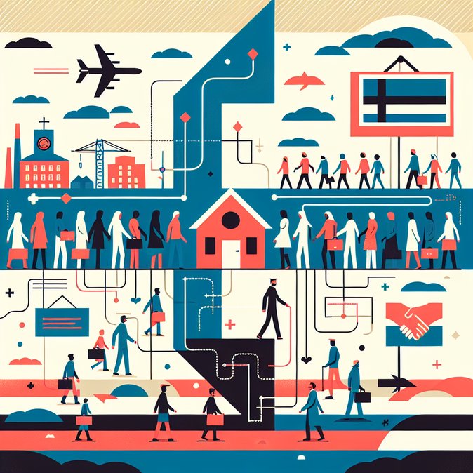 Immigration Drives Finland’s Population Growth in January—Birth Deficit Persists