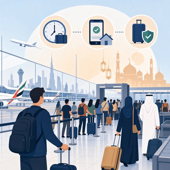 Emirates y Etihad piden a los viajeros llegar con tres horas de antelación ante el inicio de la afluencia por el Eid Al Adha