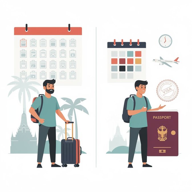 Tailandia Reduce la Estancia Sin Visa para Indios de 60 a 30 Días, con Efecto Inmediato