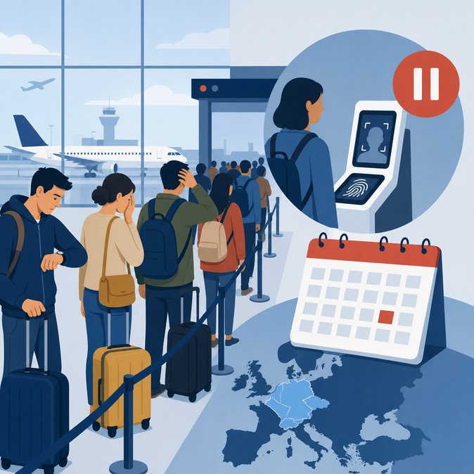 Ryanair and EasyJet Urge France to Suspend Biometric Border Checks After EES Chaos