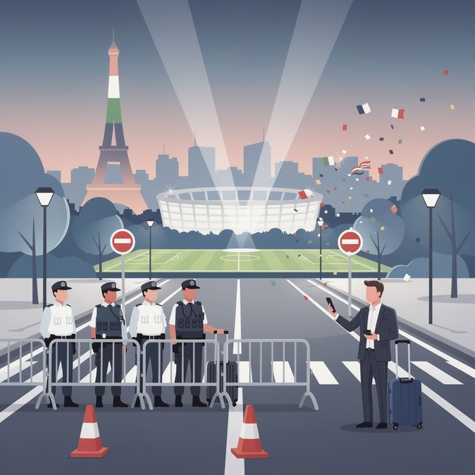 París desplegará a 7,000 policías y gendarmes para el Día de la Bastilla y la semifinal del Mundial
