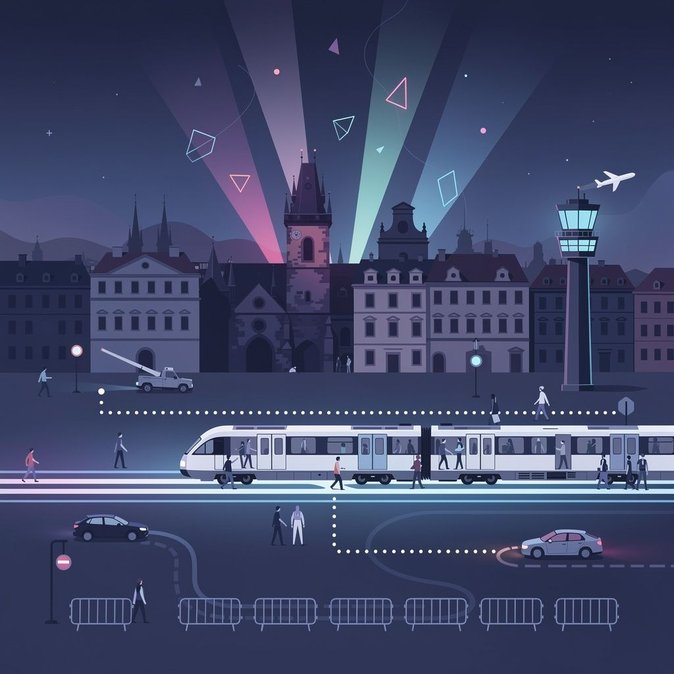 Prague Issues Travel Advisory Ahead of Signal Festival: Expect Road Closures and Heavy Passenger Flows
