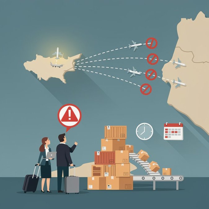 Israel–Iran flare-up grounds 11 Tel Aviv & Haifa services to Larnaca in one day