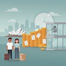 الأزواج الحاصلون على تأشيرة الشريك يواجهون رسومًا أعلى وانتظارًا أطول