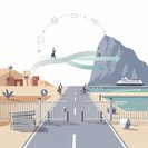Spain and Gibraltar finalise removal of frontier fence ahead of 15 July Schengen-style border