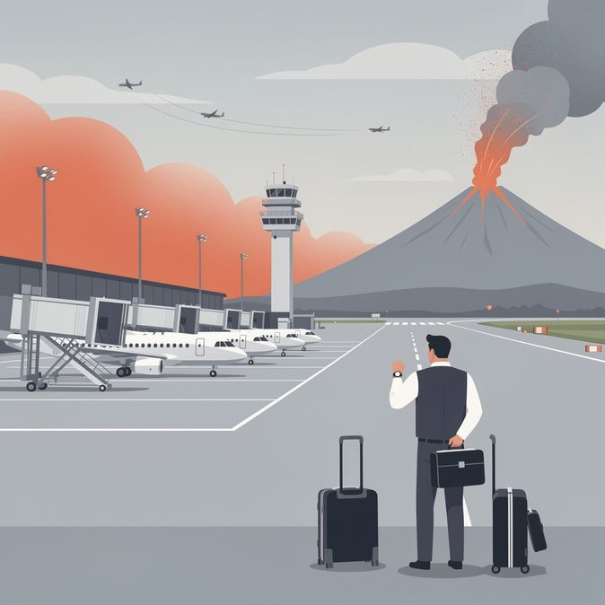 Catania Airport Halts All Flights Again as Etna Ash Cloud Returns