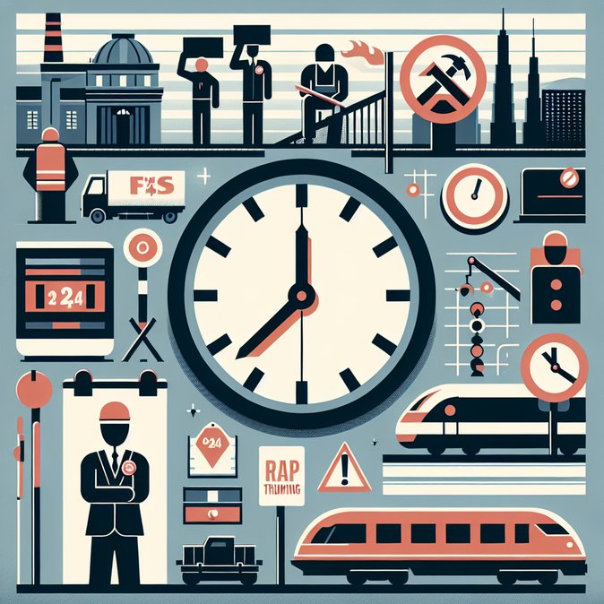 National rail strike announced for 27-28 February as Olympic traffic winds down