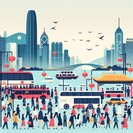 Spring Festival rush draws 1.77 million visitors to Hong Kong, Immigration Department says