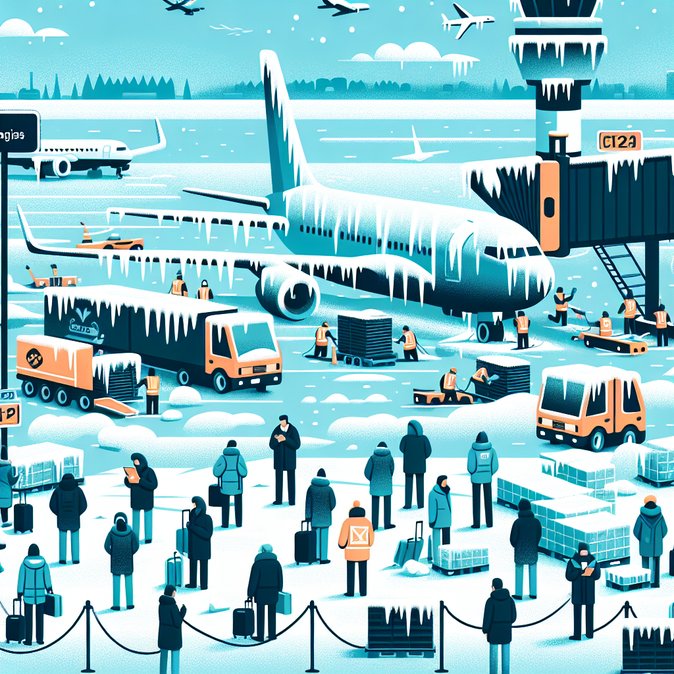 Deep-Freeze Forces Zürich Airport to Triple De-Icing Operations, Threatening Punctuality Window