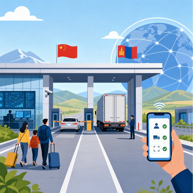 China–Mongolia’s busiest land gateway tops one-million passenger mark four days earlier than in 2025