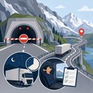 Nightly closure of Mont Blanc Tunnel disrupts Swiss–Italy freight and business traffic