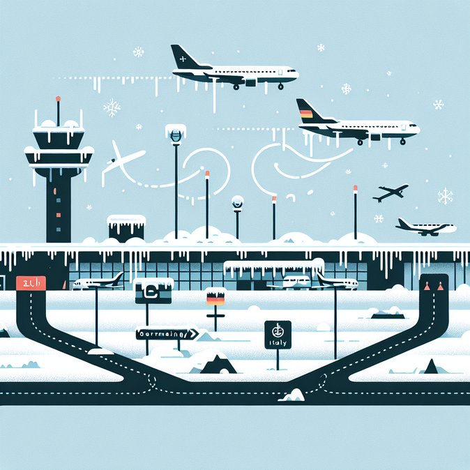 Central-European ice storm snarls regional air corridor, clips Prague hub