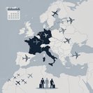 Controladores aéreos franceses convocan huelga de cuatro días en octubre, poniendo en riesgo 1,800 vuelos