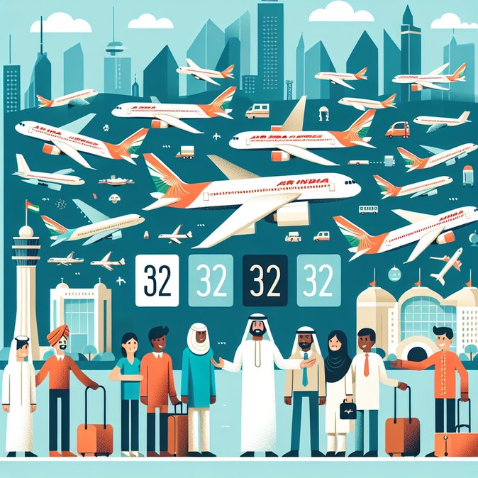 Air India Group mounts 32 relief flights to clear UAE–India passenger backlog