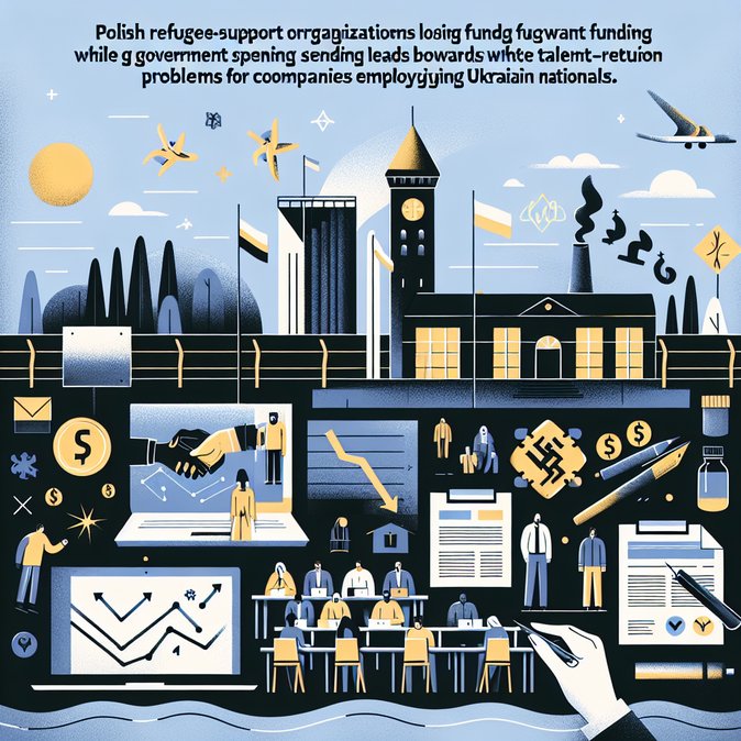 Humanitarian Observatory flags funding squeeze for Poland’s refugee sector