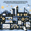 Humanitarian Observatory flags funding squeeze for Poland’s refugee sector