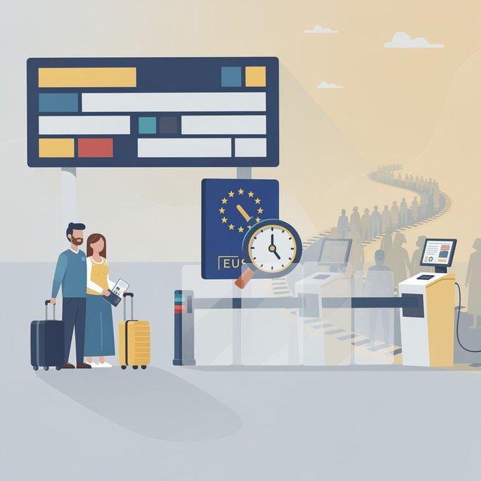 تأجيل إطلاق تصريح السفر ETIAS بسبب اختناقات في نظام الدخول والخروج