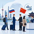 Russian arrivals via Shanghai jump 67.8 % after China extends visa-free policy to 2027