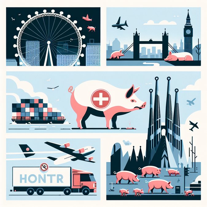 UK Border Force Begins Holding Spanish Pork Imports After African Swine Fever Outbreak