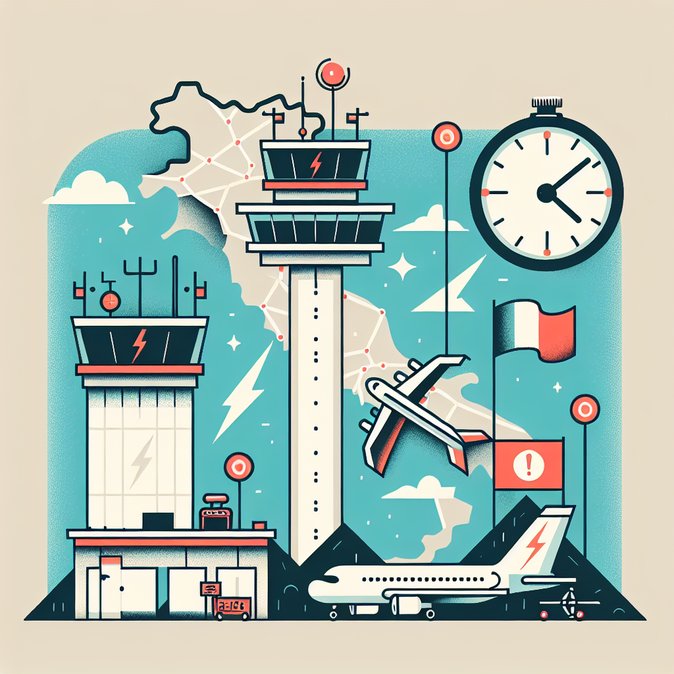 Nation-wide air-traffic-control strike announced for 10 April set to disrupt Italian skies