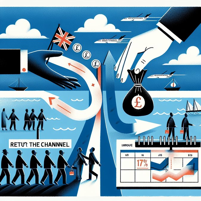 UK’s Starmer Urges Macron to Accelerate Migrant Returns Under Channel Deal