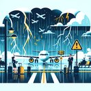 Yellow Weather Warning Issued—Travellers Advised to Re-check Monday Flights