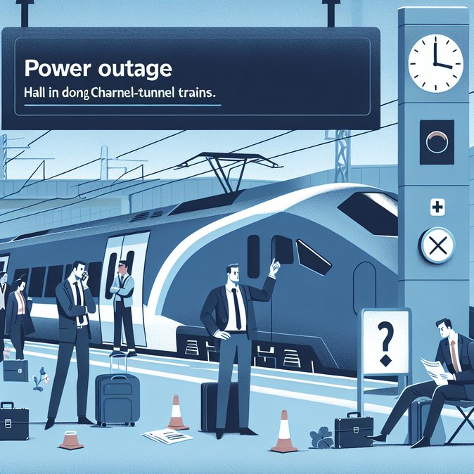 Power Failure in Channel Tunnel Ripples into Brussels–London Business Corridor