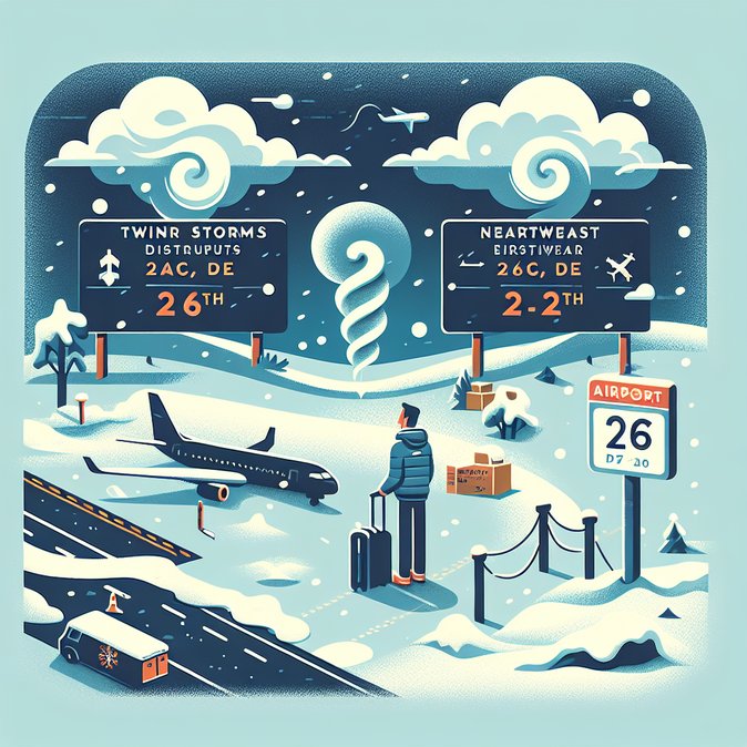 Winter storms snarl US holiday travel with 2,000+ flight delays and dozens of cancellations