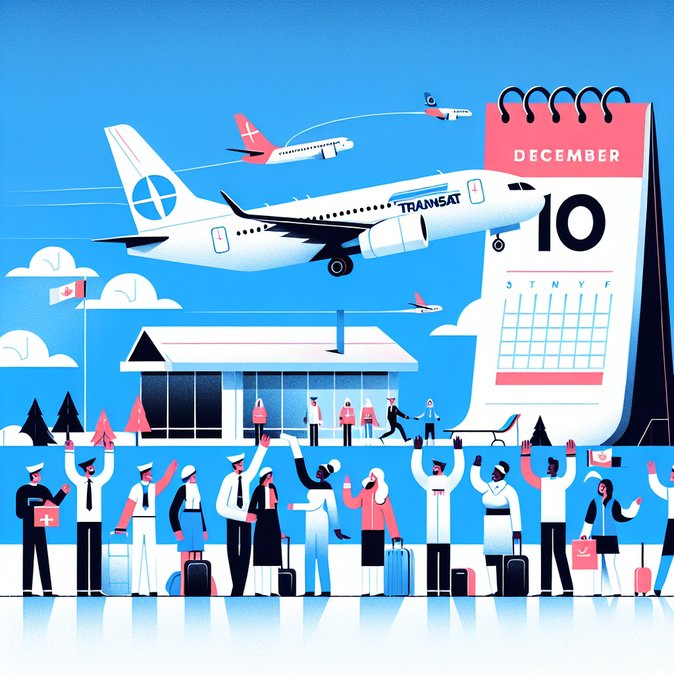Air Transat Reaches Last-Minute Deal With Pilots, Restoring Paris Flights and Avoiding Holiday Chaos