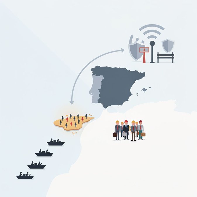 Une étude quantifie à 350 000 le nombre d’entrées irrégulières dans les enclaves espagnoles du sud depuis 1994