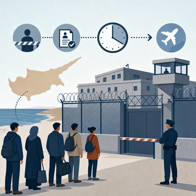 Cyprus Converts Pournara Reception Centre into Official EU Border Asylum Facility