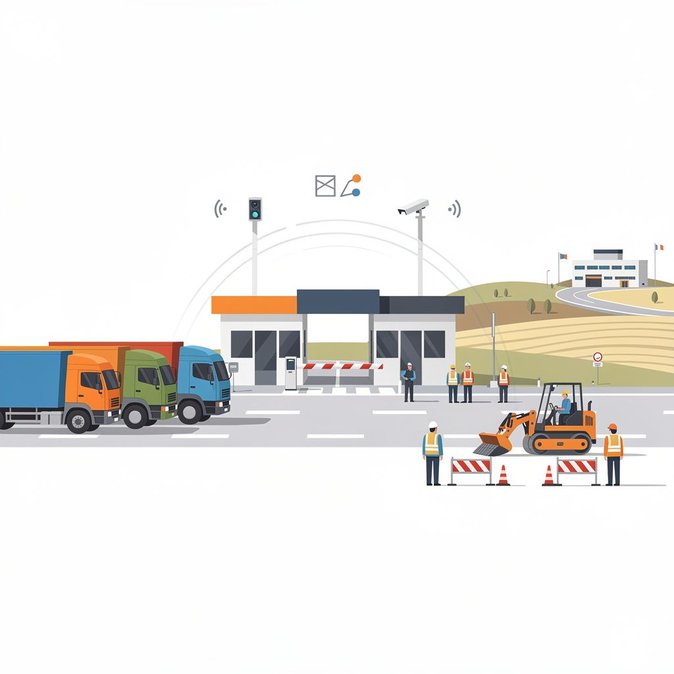 Freight trucks to face morning closures at Medyka crossing on 14 September