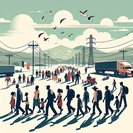 Haitian-led migrant caravan leaves Tapachula—but cites U.S. asylum curbs as deterrent