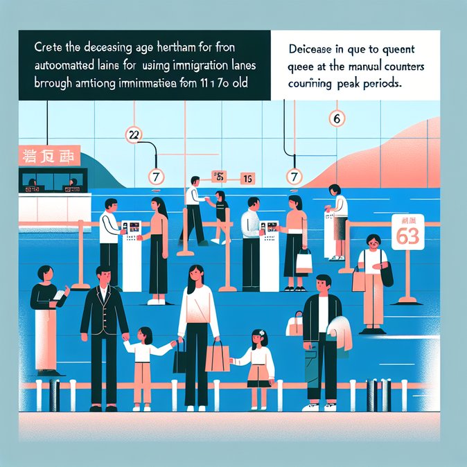 Hong Kong and Macao cut automated-gate age to 7, promising faster family crossings from 19 January