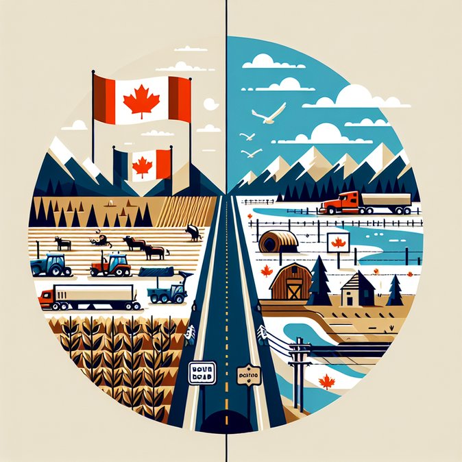 ‘Historic’ Border Road Between Alberta and Montana to Close to Canadian Traffic