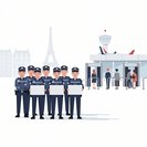 Thousands of French police march in Paris, demand funds for staffing and border security