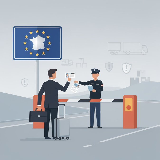 France notifies next six-month extension of internal Schengen border checks