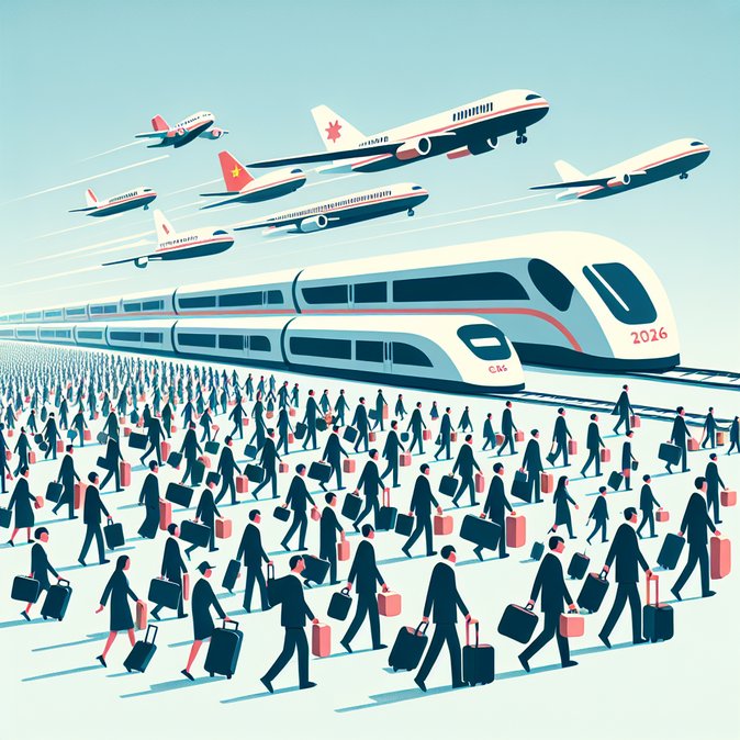 Record 9.5 billion passenger trips forecast as China’s 40-day Spring-Festival travel rush kicks off