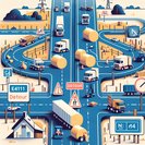 E411 Motorway Remains Partially Closed Despite End of Farm Barricades, Forcing HGV Detours