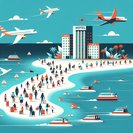 塞浦路斯酒店紧急接待2400名乘客，因30趟飞往以色列的航班被改道