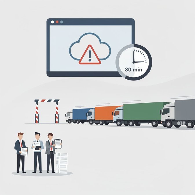 SATOS Customs Notification Outage on 15 July May Delay Polish Cross-Border Freight