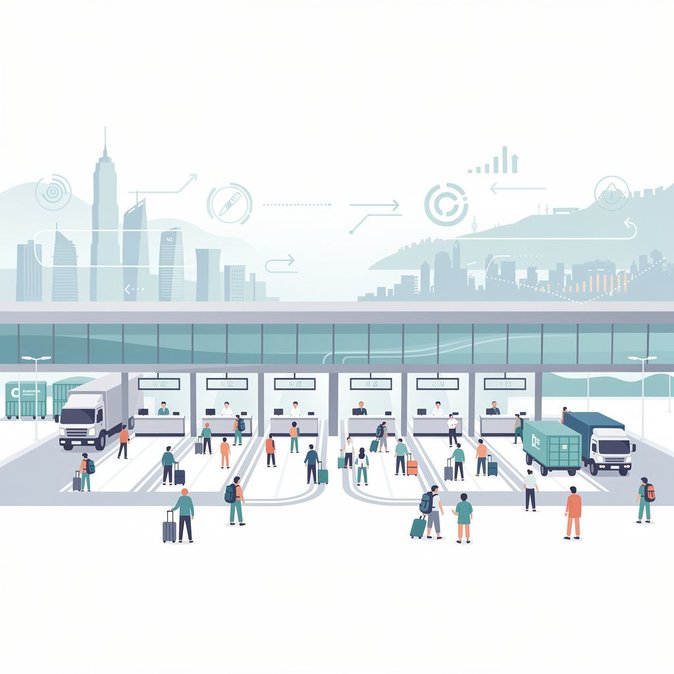 Shenzhen Logs Record 2.9 Million Crossings in Three Days, Warns of National Day Crush