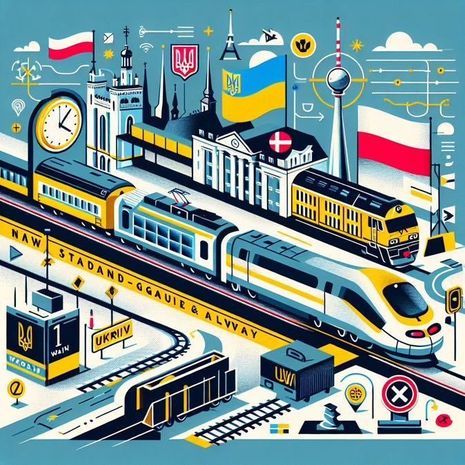 Ukraine Confirms EU-Gauge Rail From Polish Border to Lviv Will Break Ground in 2026