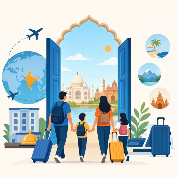 Government restores long-duration paper tourist visas and all e-Tourist visa options for India-bound travellers