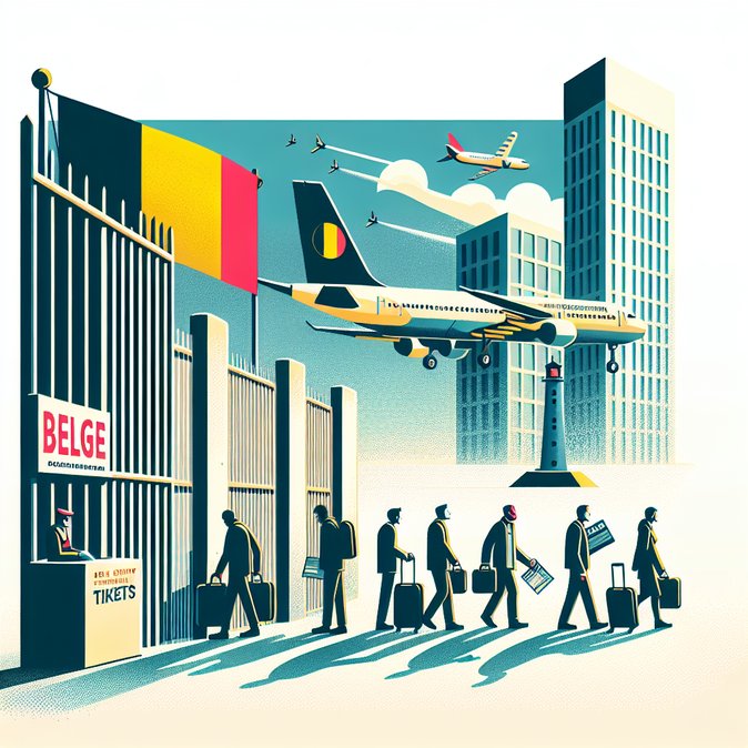Stranded Belgians Told to Self-Book Commercial Flights from Safe Transit Hubs