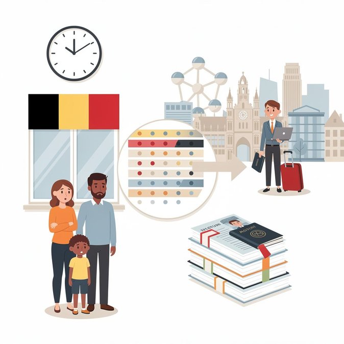 Family-Reunification Applicants Cite 5-Month Waits as Belgian Summer Slow-Down Starts