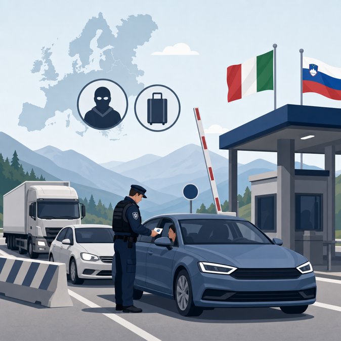 Italy Extends Border Checks with Slovenia until 18 December amid Security Concerns